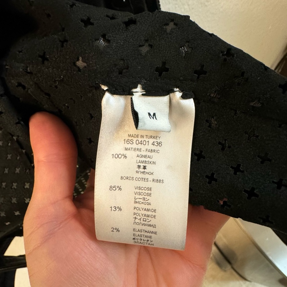 Givenchy Leather Transparent Jacket - image 2